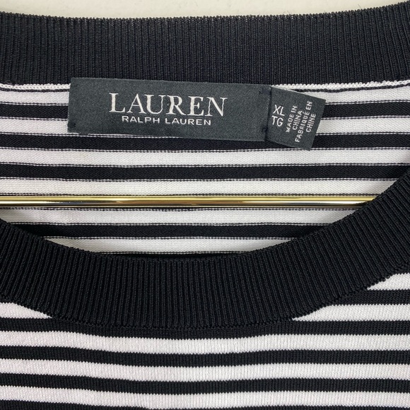 Ralph Lauren Black Label NWOT short sleeved women’s sweater size XL - Picture 7 of 9